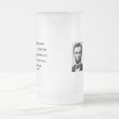 Abraham Lincoln Quote 4b Matglas Bierpul (Center)