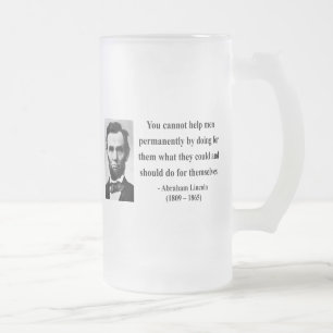 Abraham Lincoln Quote 4b Matglas Bierpul