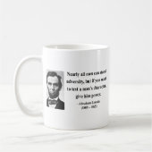 Abraham Lincoln Quote 6b Koffiemok (Links)