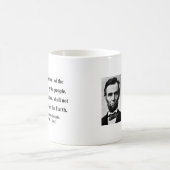 Abraham Lincoln Quote 7b Koffiemok (Center)