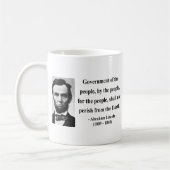 Abraham Lincoln Quote 7b Koffiemok (Links)
