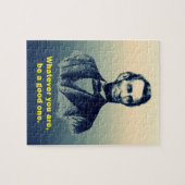 Abraham Lincoln Quote Legpuzzel (Horizontaal)