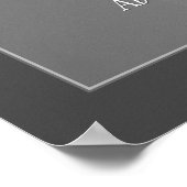 Abraham Lincoln Quote over succes Poster (Hoek)