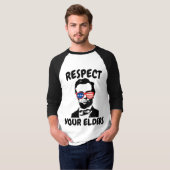 ABRAHAM LINCOLN RESPECTEER UW OUDEREN T-SHIRTS (Voorkant volledig)