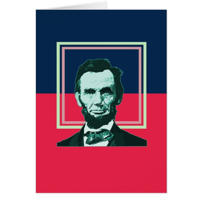 Abraham Lincoln - Retro (Voorkant)