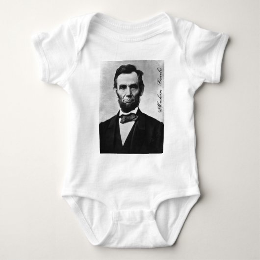 ABRAHAM LINCOLN ROMPER (Voorkant)
