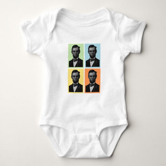 Abraham Lincoln Romper (Voorkant)