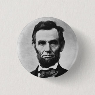 ABRAHAM LINCOLN RONDE BUTTON 3,2 CM