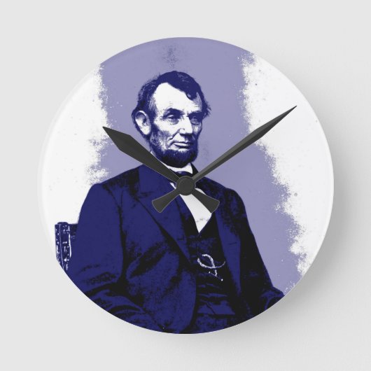 Abraham Lincoln Ronde Klok (Voorkant)
