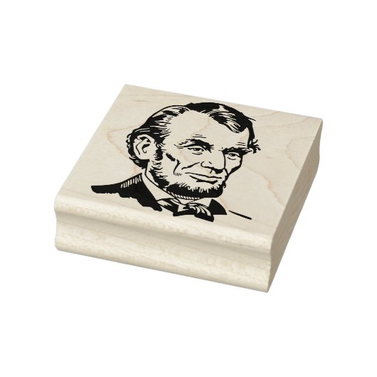 Abraham Lincoln Rubber Stamp Rubberstempel (Stempel)