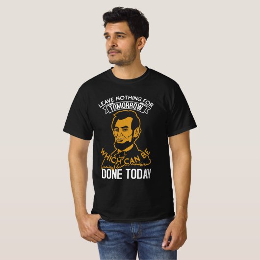 Abraham Lincoln Shirt (Voorkant volledig)