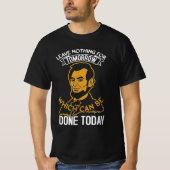Abraham Lincoln Shirt (Voorkant)