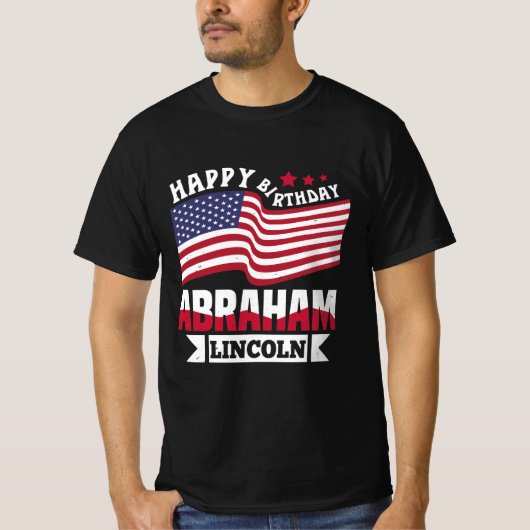 Abraham Lincoln Shirt (Voorkant)
