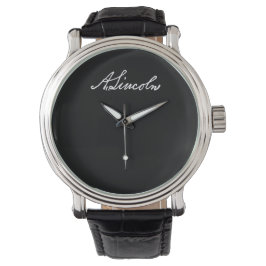 Abraham Lincoln Signature horloge polshorloge