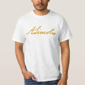 Abraham Lincoln Signature T-shirt (Voorkant)
