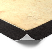 Abraham Lincoln Silhouette 1860 Poster (Hoek)