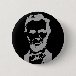 Abraham Lincoln silhouette Ronde Button 5,7 Cm