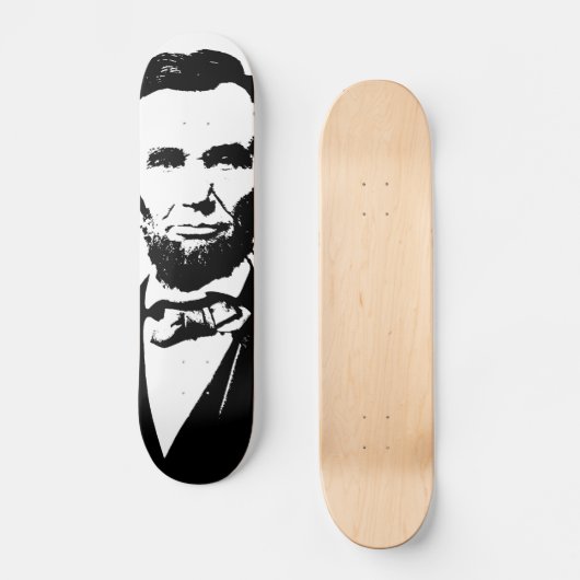 Abraham Lincoln Skateboard (Voorkant)