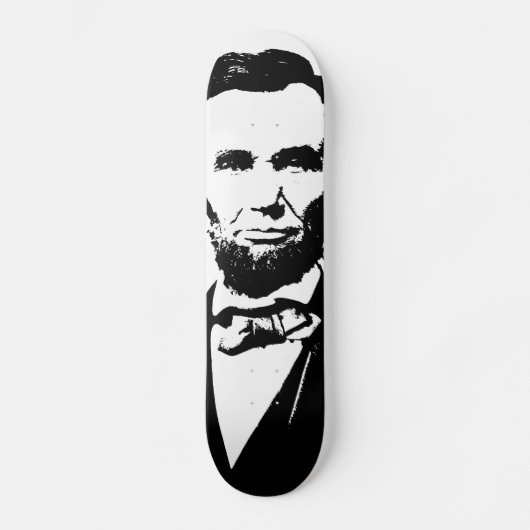 Abraham Lincoln Skateboard (Voorkant)