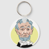 Abraham Lincoln Sleutelhanger (Voorkant)