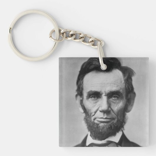 Abraham Lincoln Sleutelhanger (voorkant)