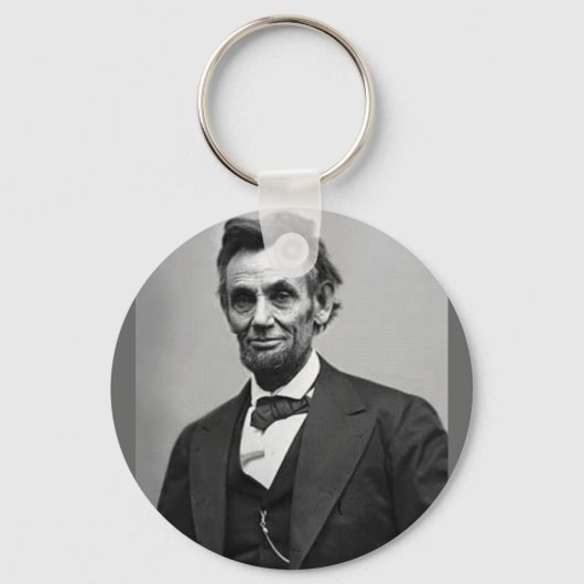 Abraham Lincoln Sleutelhanger (Voorkant)