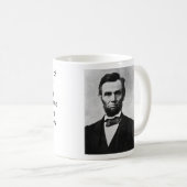 Abraham Lincoln Socialist Quote Koffiemok (Voorkant rechts)