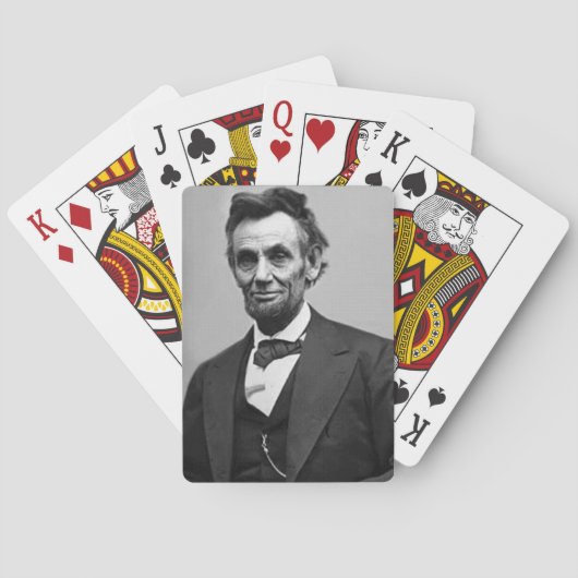 Abraham Lincoln Speelkaarten (Achterkant)