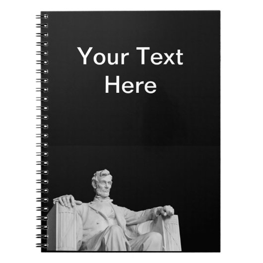 Abraham Lincoln Spiral Notitieboek (Voorkant)
