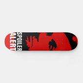 Abraham Lincoln Spoiler Alert Red Persoonlijk Skateboard (Horizontaal)