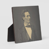Abraham Lincoln, Springfield, Illinois  Fotoplaat (Voorkant)