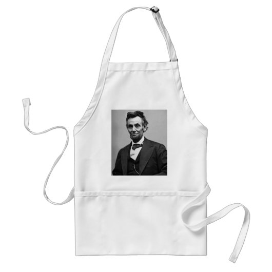 Abraham Lincoln Standaard Schort (Voorkant)