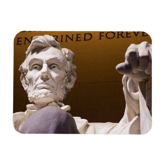 Abraham Lincoln-standbeeld, Lincoln Memorial Magneet (Horizontaal)
