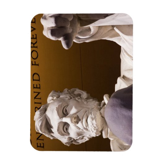 Abraham Lincoln-standbeeld, Lincoln Memorial Magneet (Verticaal)
