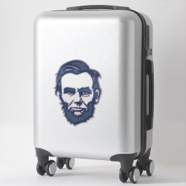 Abraham Lincoln Stars Portrait US President Sticker