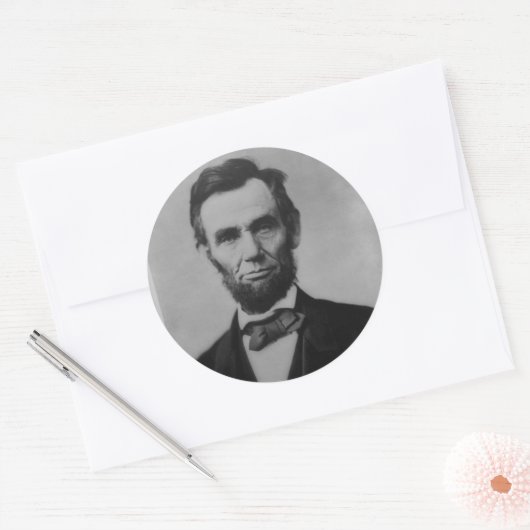 Abraham Lincoln Sticker (Envelop)