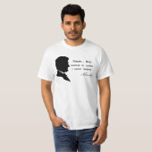 Abraham Lincoln, Stop met het opmaken van citaten T-shirt (Voorkant volledig)