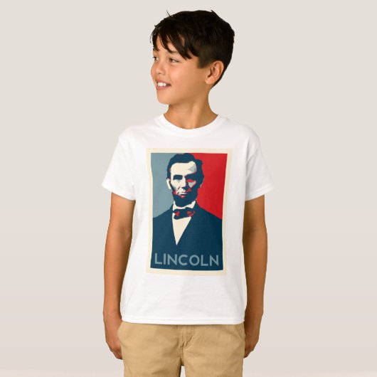 Abraham Lincoln T-shirt (Voorkant volledig)