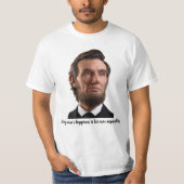 Abraham Lincoln T-shirt (Voorkant)
