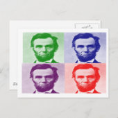 Abraham Lincoln T-shirts & Geschenken Briefkaart (Voorkant / Achterkant)