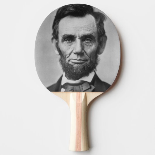 Abraham Lincoln Tafeltennisbatje (Voorkant)