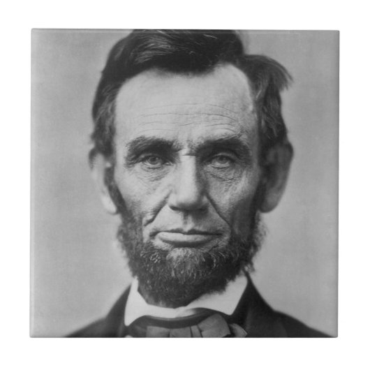 Abraham Lincoln Tegeltje (Voorkant)