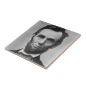 Abraham Lincoln Tegeltje (Zijkant)