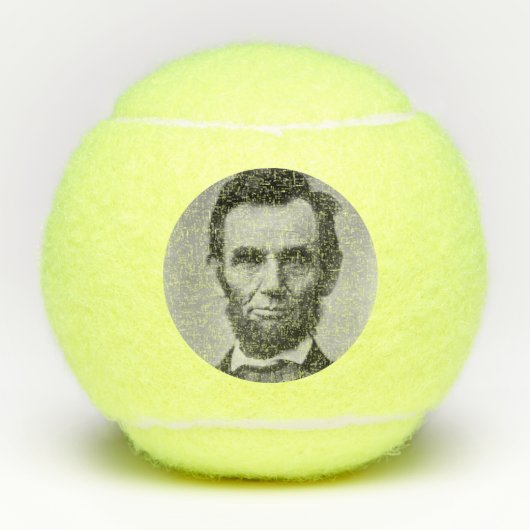 Abraham Lincoln Tennisballen (Voorkant)