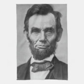 Abraham Lincoln Theedoek (Verticaal)