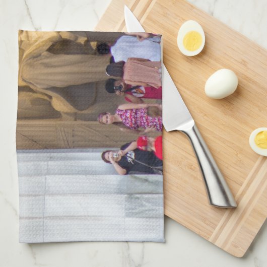 Abraham Lincoln Theedoek (Quarter Fold)