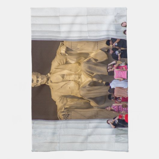 Abraham Lincoln Theedoek (Verticaal)