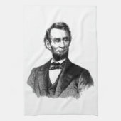 Abraham Lincoln Theedoek (Verticaal)