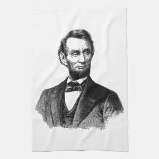 Abraham Lincoln Theedoek (Verticaal)