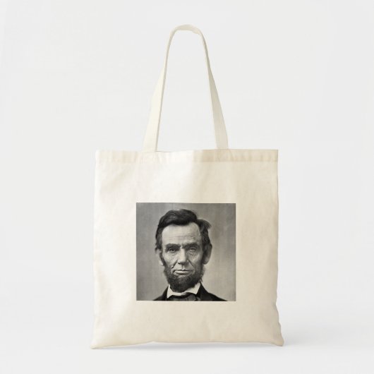 Abraham Lincoln Tote Bag (Voorkant)